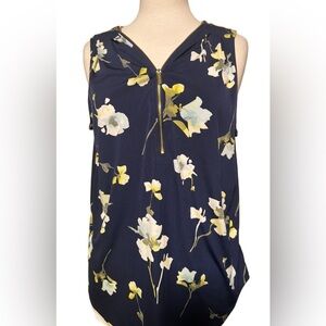 Ellen Tracy Woman’s Sleeveless Summer Blouse Size L